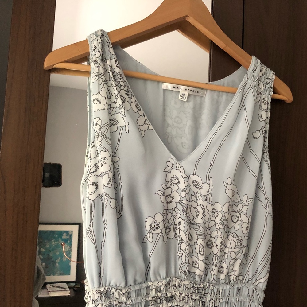 Patterned Maxi Dress Sz M